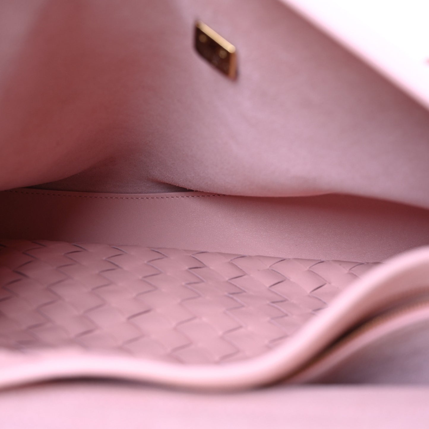 Silky Calfskin Large Ciao Ciao Rose