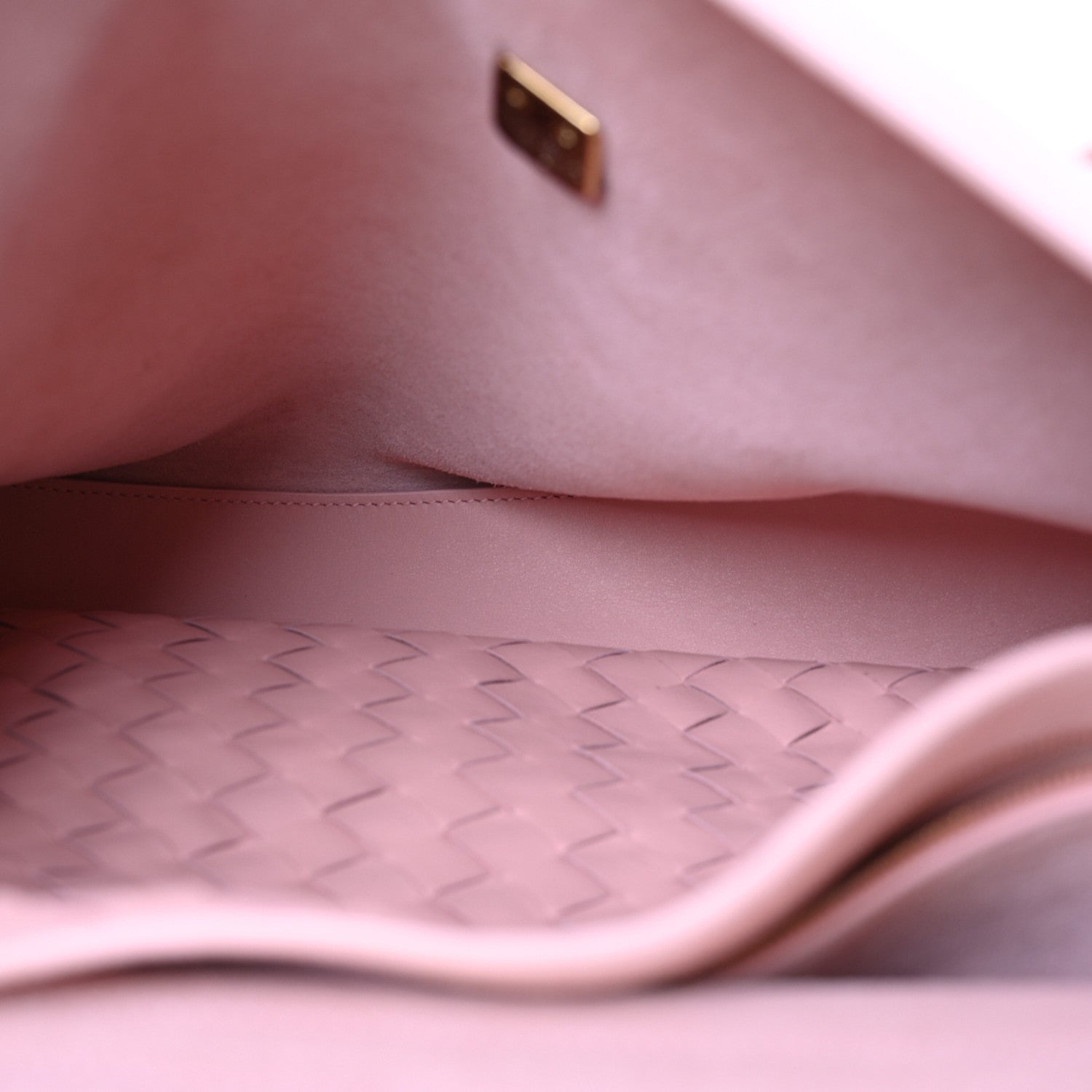 Bottega Veneta Silky Calfskin Large Ciao Ciao Rose 9 of 37