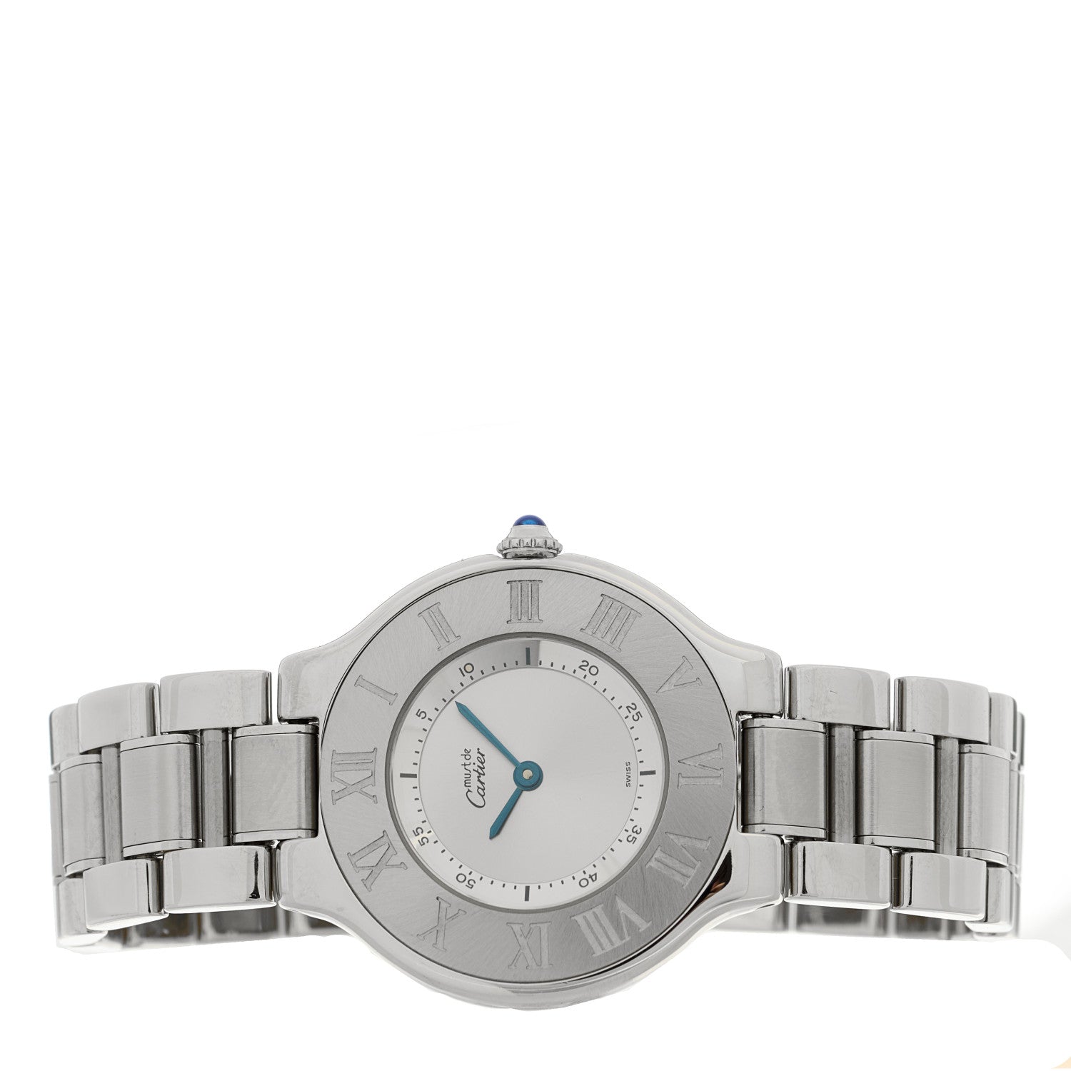 Cartier Stainless Steel 31mm Must De 21 Quartz Watch 2 of 4