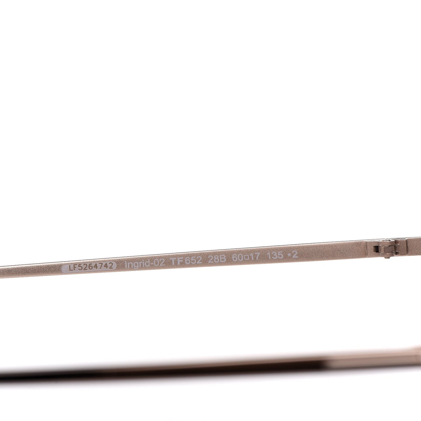 Ingrid Sunglasses TF652 Gold
