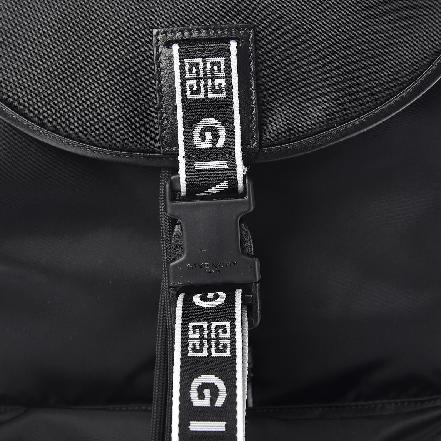 Givenchy Nylon Light 3 Backpack Black White 11 of 11