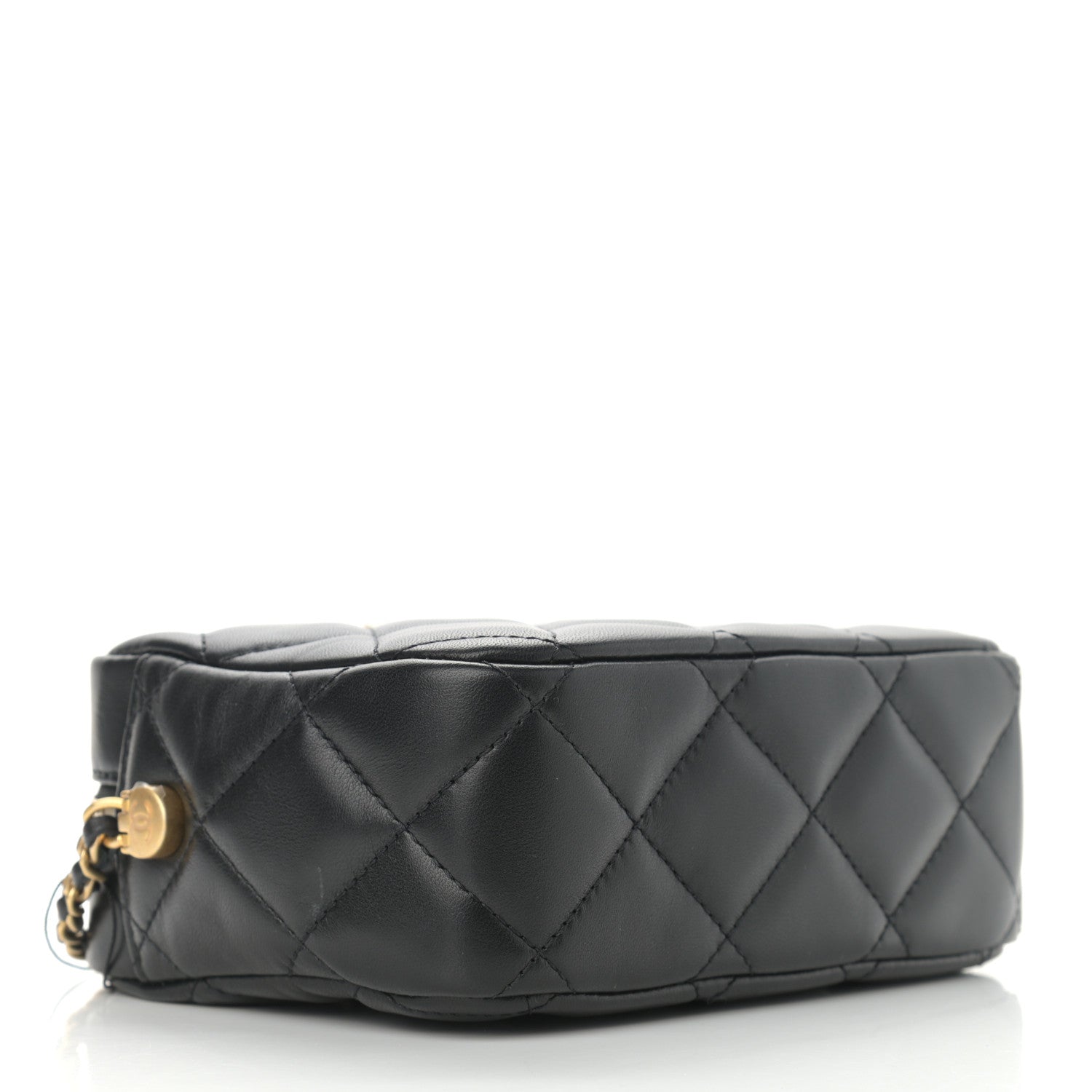 Chanel Lambskin Quilted Mini My Perfect Camera Case Black 4 of 11