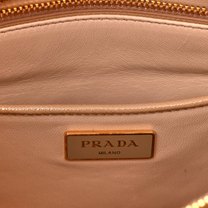 Prada Saffiano Vernice Small Double Handle Tote Bag Cammeo 6 of 11