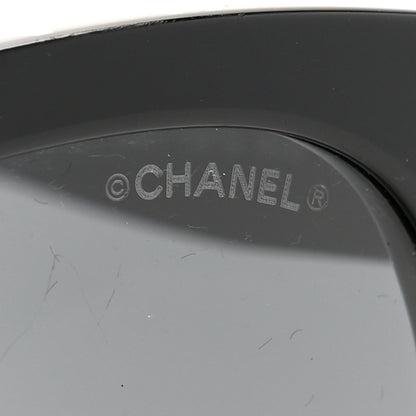 Chanel Acetate CC Butterfly Sunglasses 5414-A Black 7 of 8