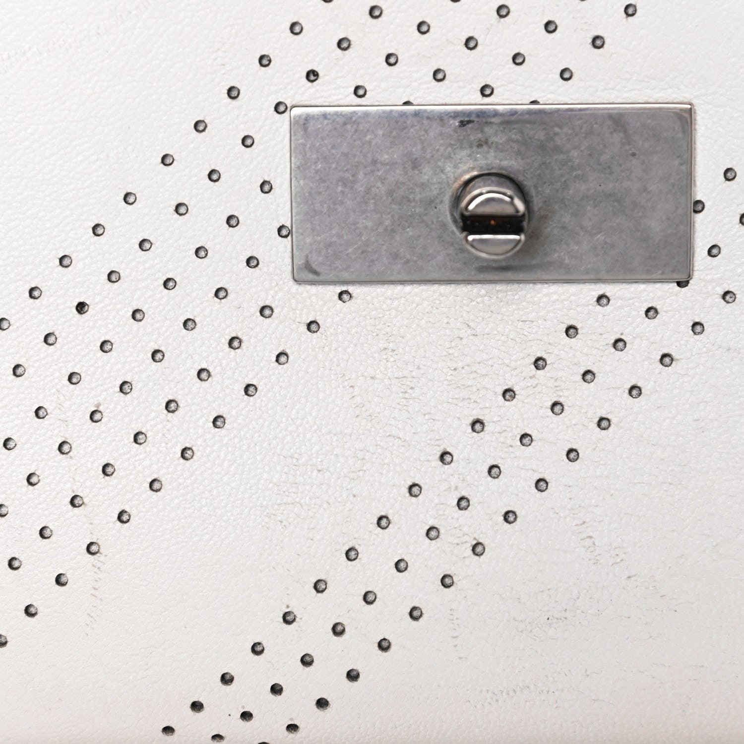 Givenchy Lambskin Perforated Small GV3 Shoulder Bag White 12 of 20