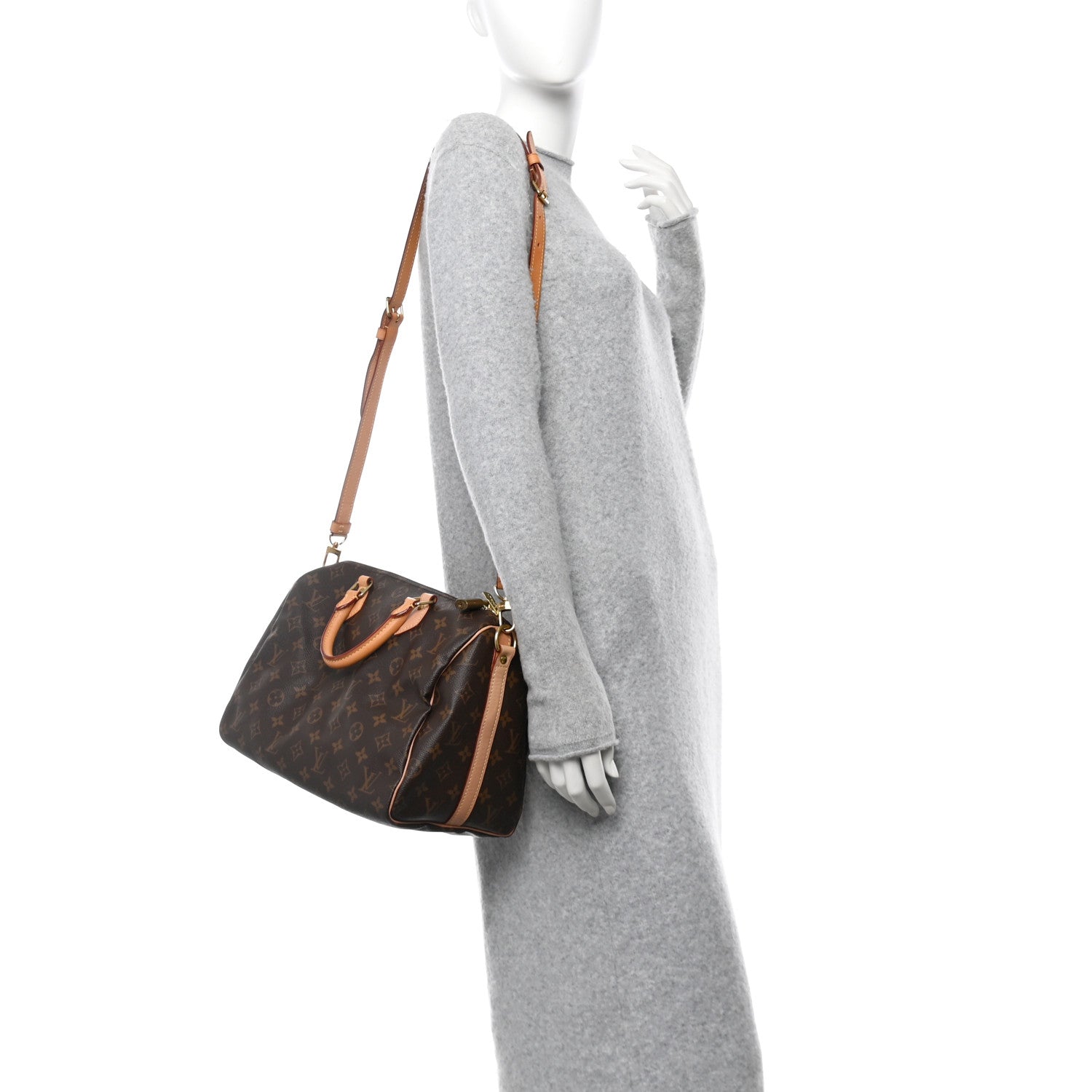 Louis Vuitton Monogram Speedy Bandouliere 30 2 of 10