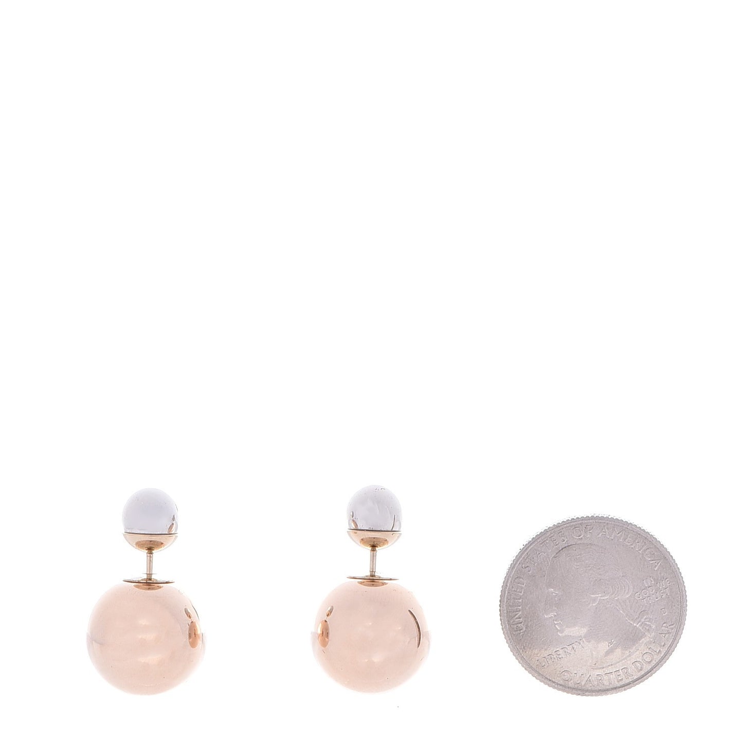 Mise En Dior Tribal Earrings Silver Gold