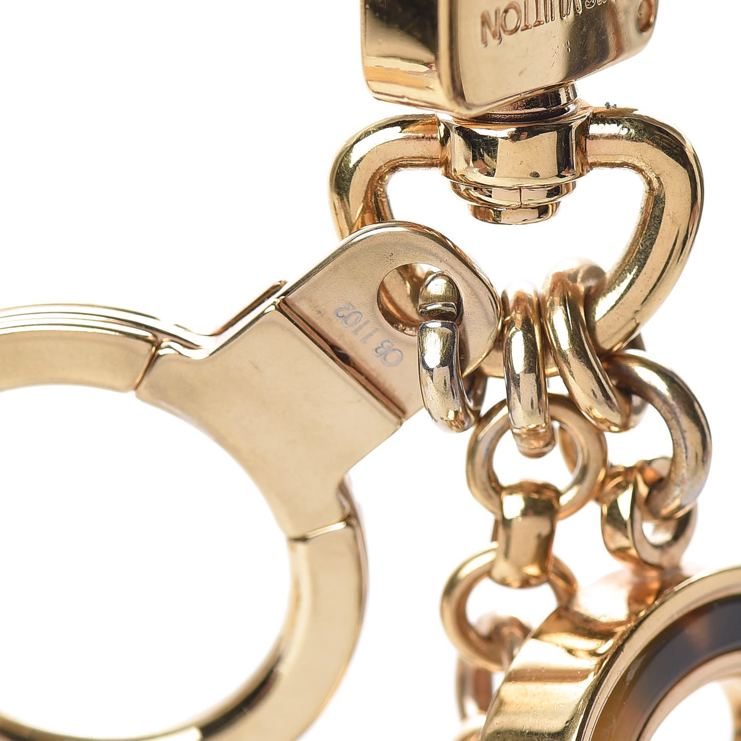 Acetate Confidence Bag Charm Key Holder