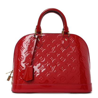 Louis Vuitton Vernis Alma PM Rose Indien 1 of 9