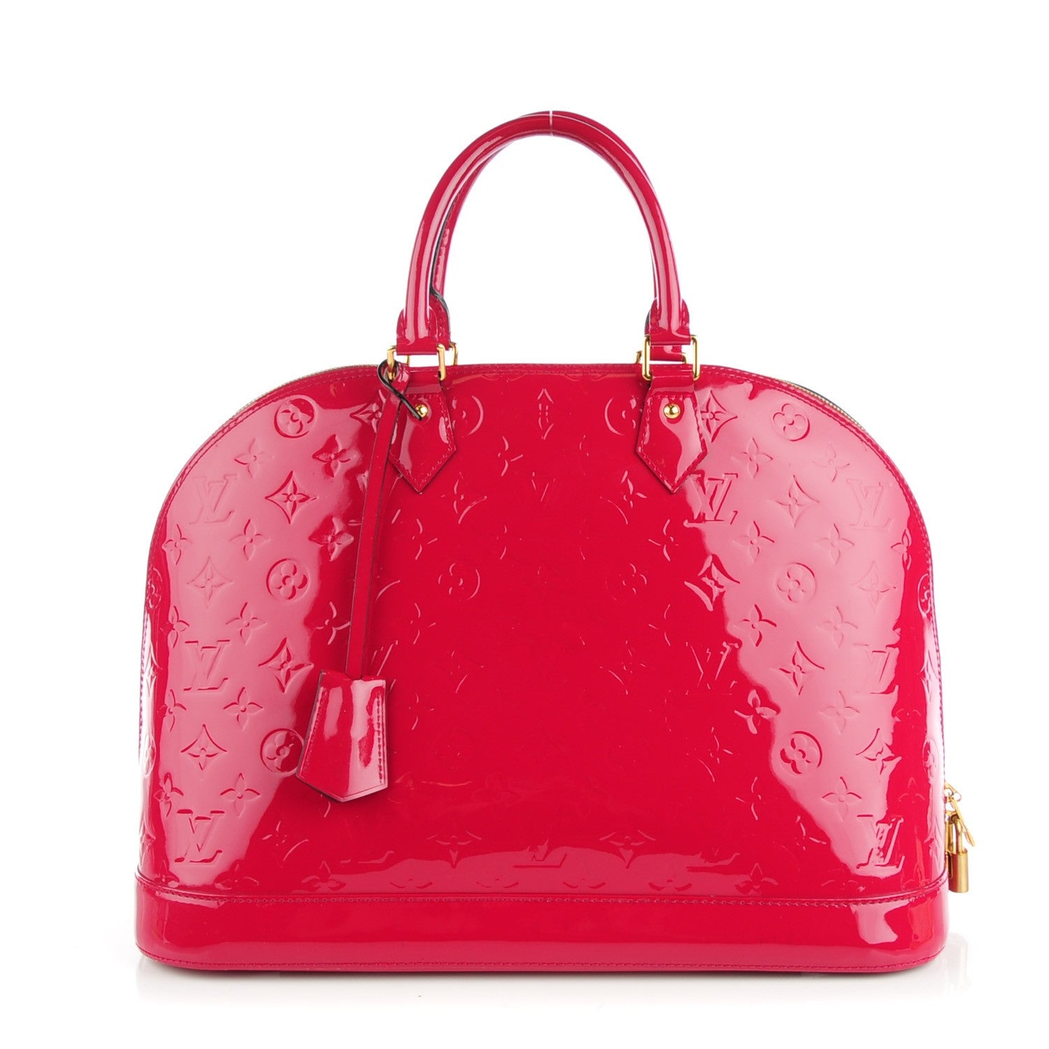 Louis Vuitton Vernis Alma GM Rose Indien 1 of 8