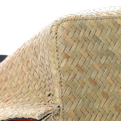 Valentino Garavani Raffia Medium Vlogo Escape Shopper Natural Black Rouge 19 of 22