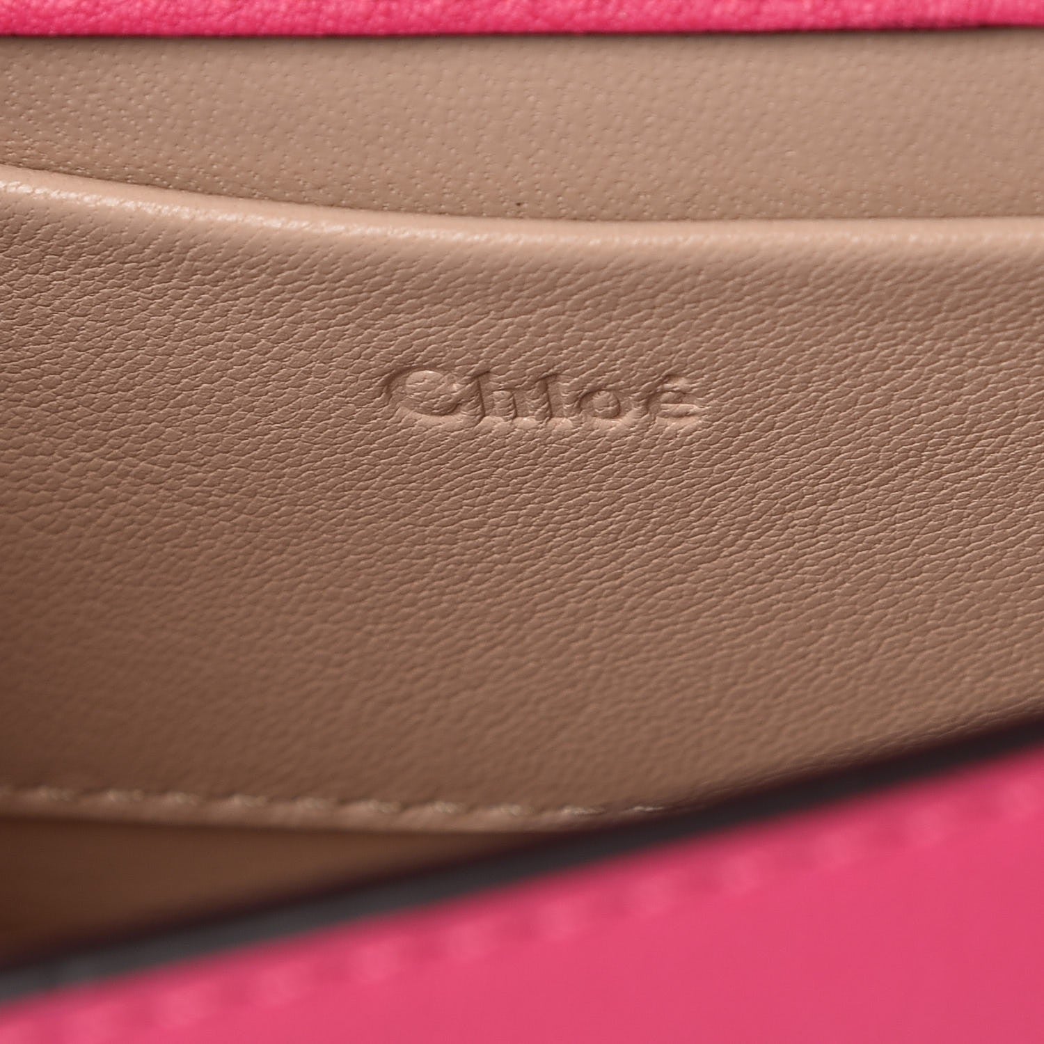 Chloe Calfskin Small Nile Bracelet Minaudiere Bag Fuchsia Rose 8 of 8