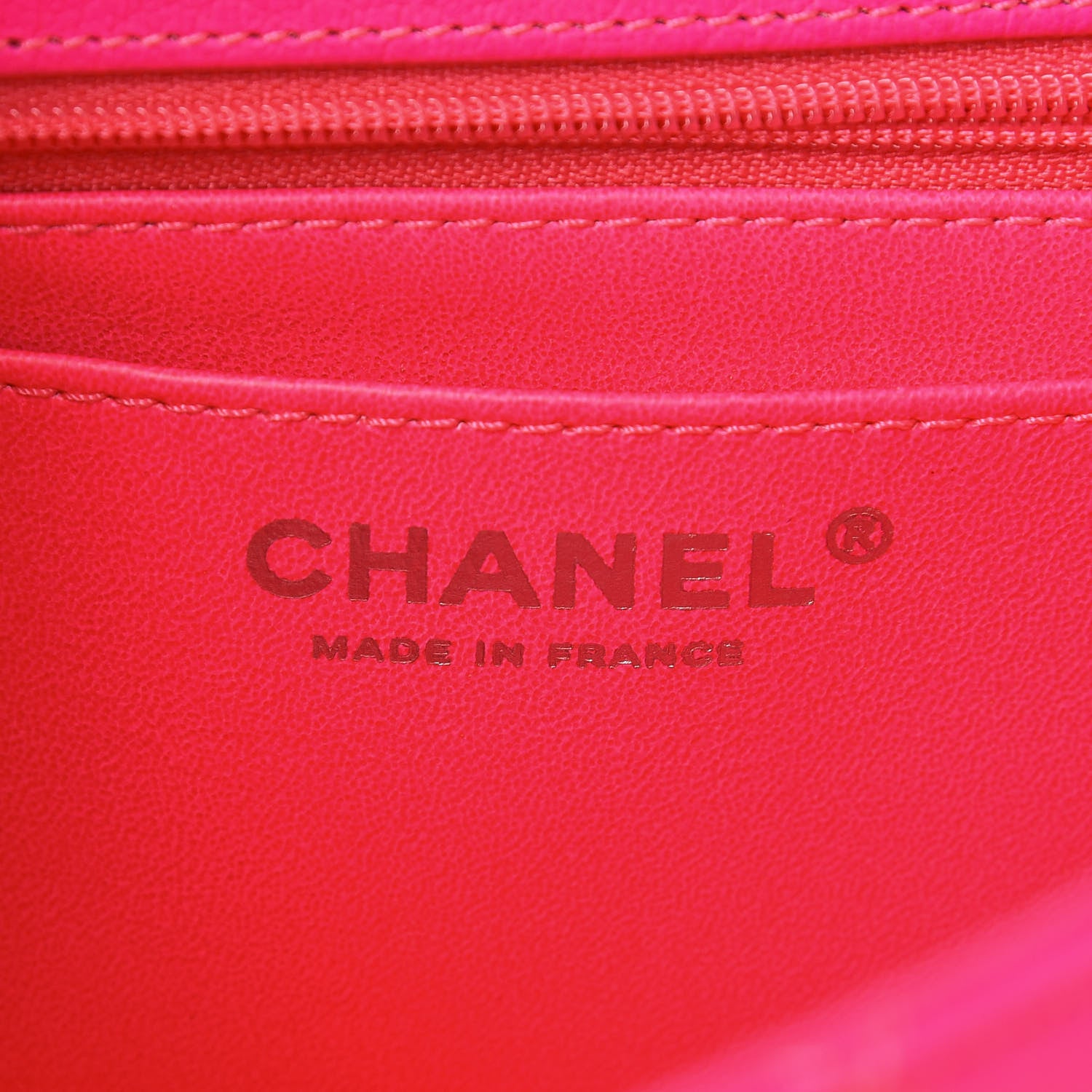Chanel Goatskin Quilted 2.55 Reissue Mini Flap Fluorescent Pink 6 of 10