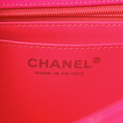 Chanel Goatskin Quilted 2.55 Reissue Mini Flap Fluorescent Pink 6 of 10