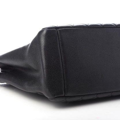 Chanel Caviar Quilted Grand Shopping Tote GST Black 8 of 9