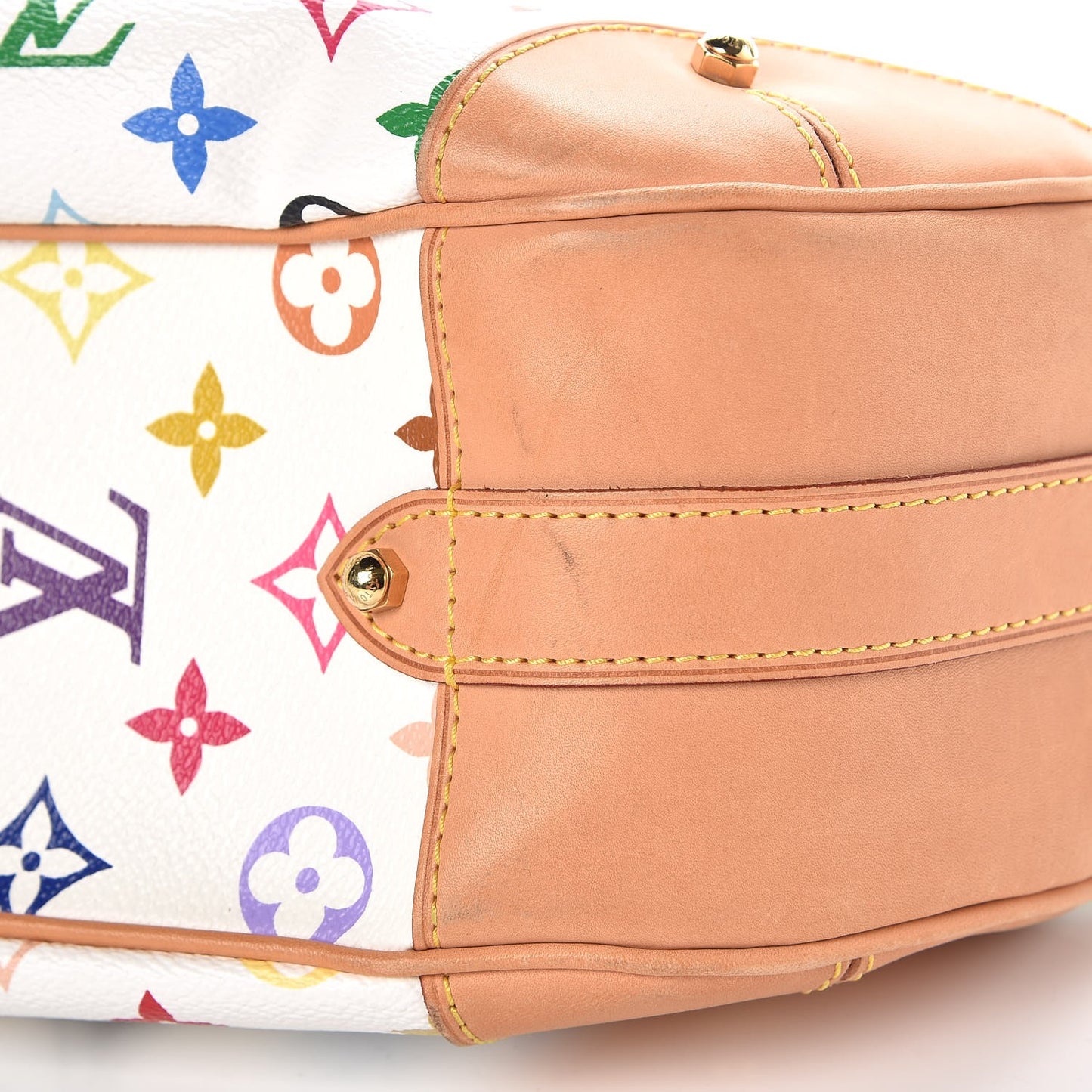 Monogram Multicolor Greta White