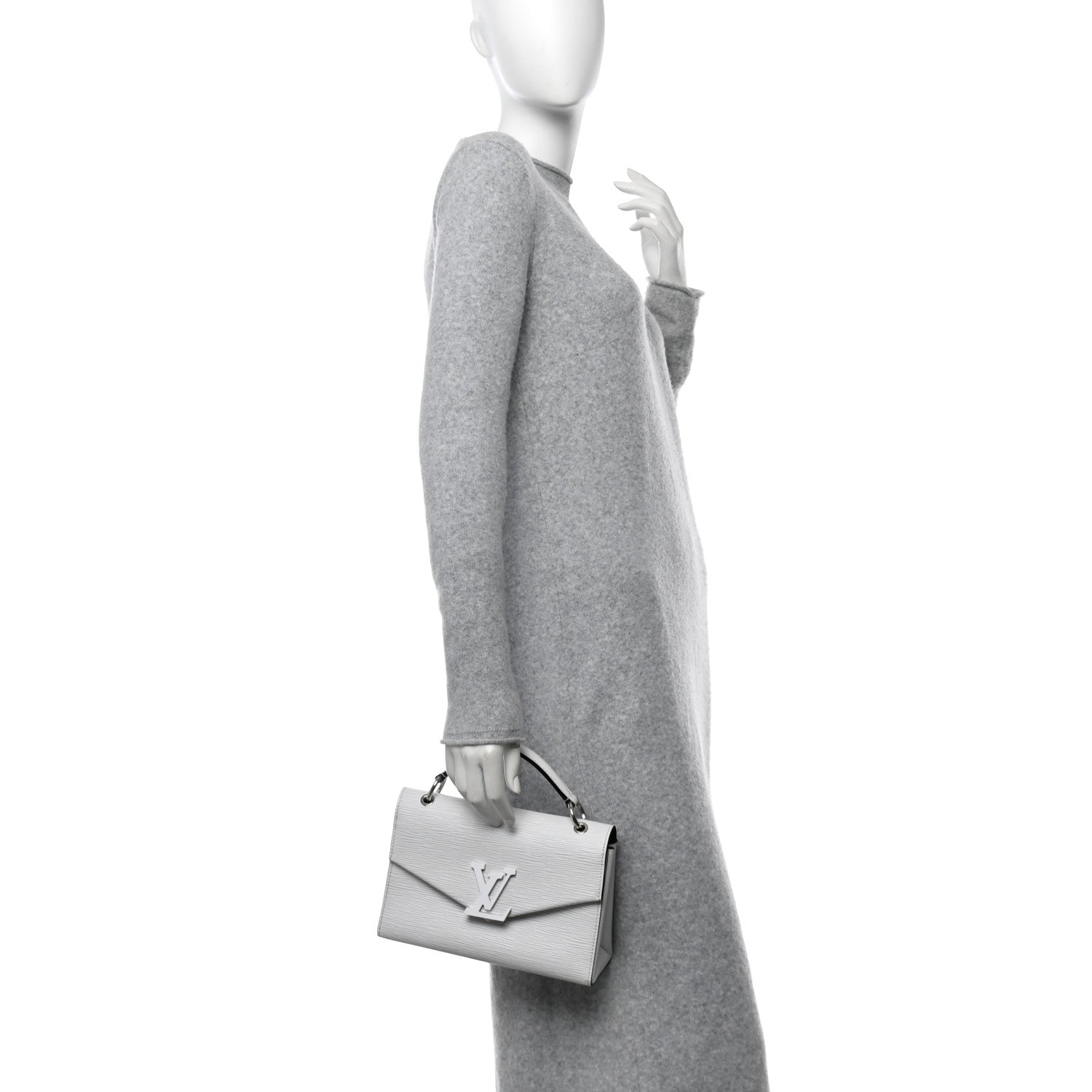 Louis Vuitton Epi Pochette Grenelle White 2 of 12