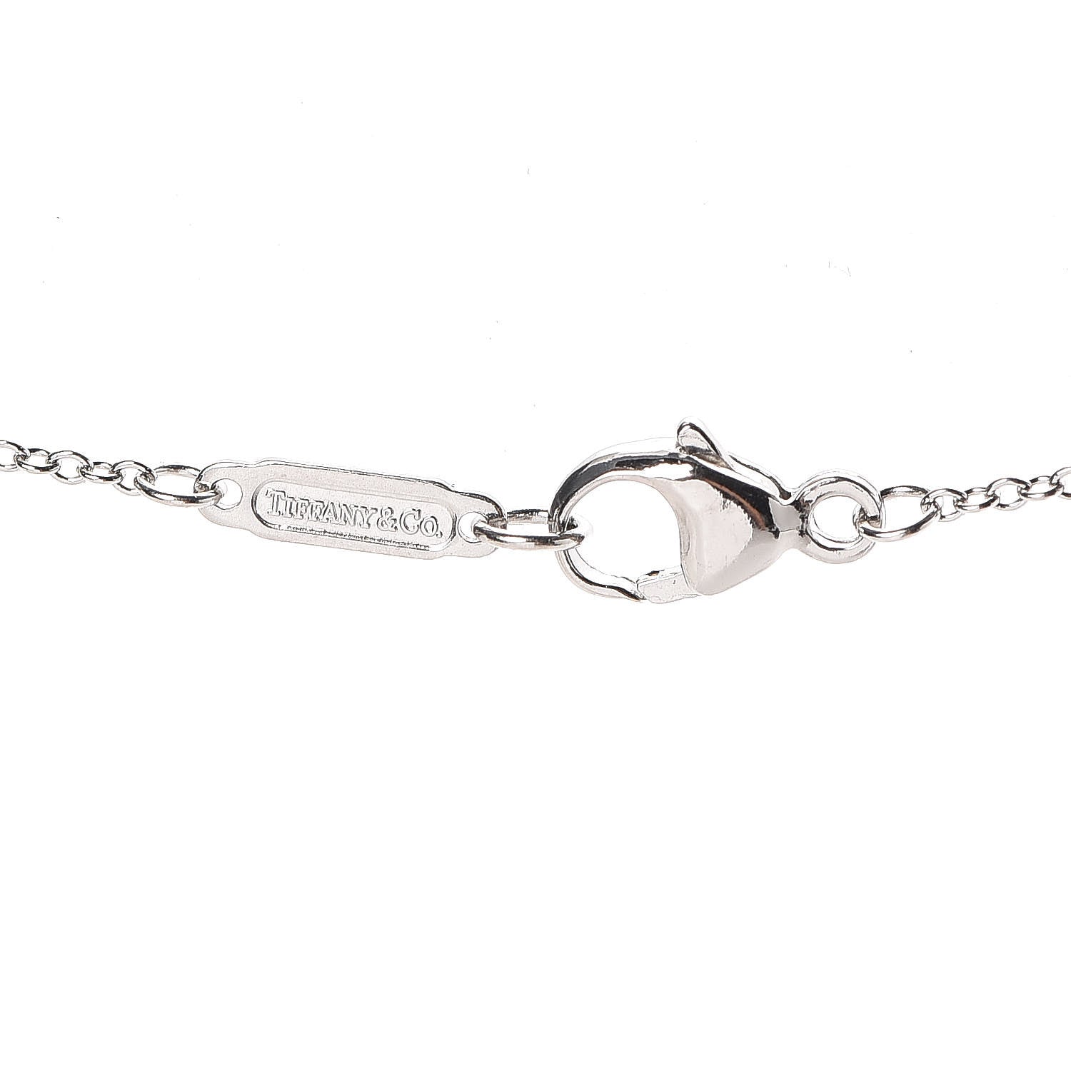 Tiffany Platinum Diamond Enchant Halo Flower Pendant Necklace 6 of 7