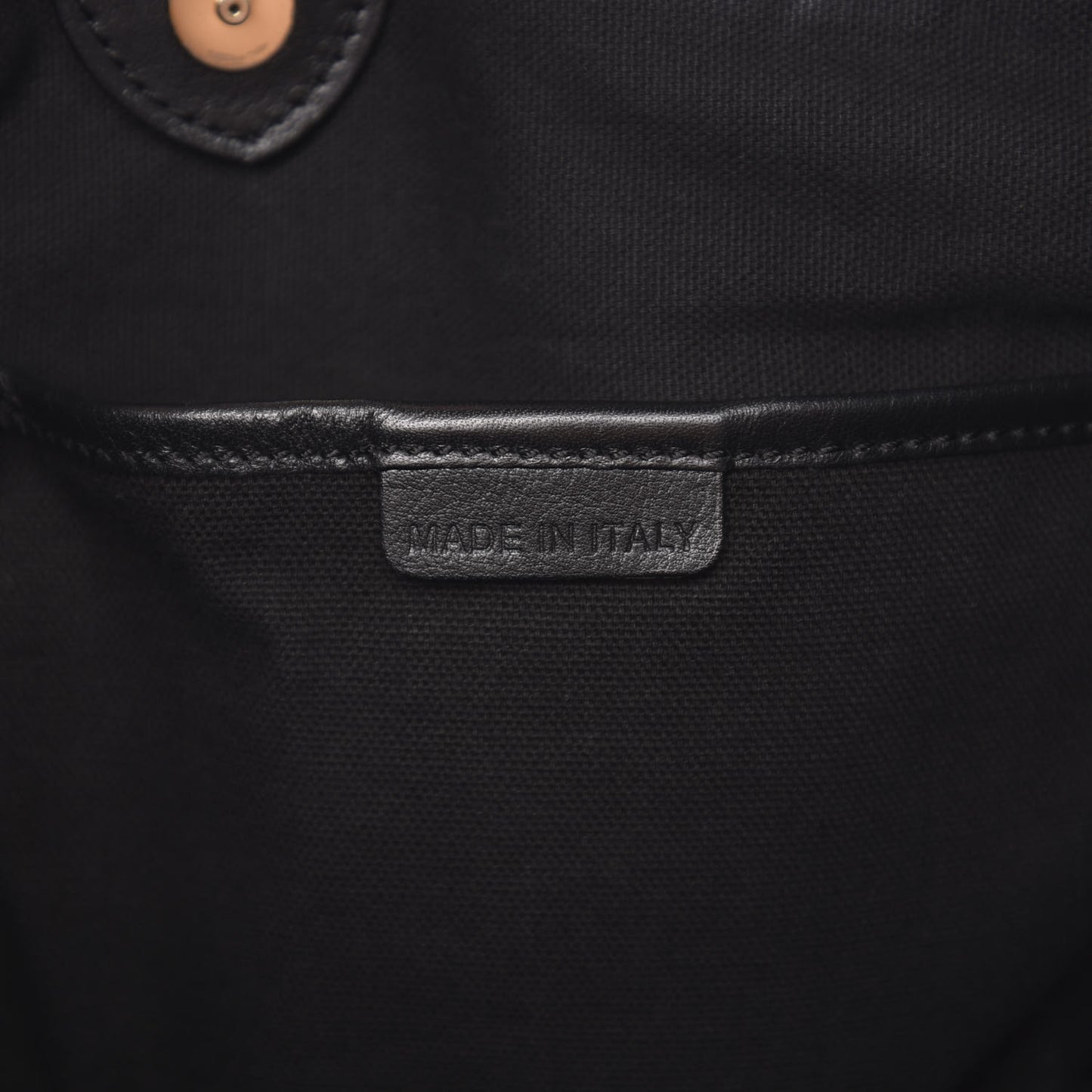 Calfskin House Check Big Crush Black
