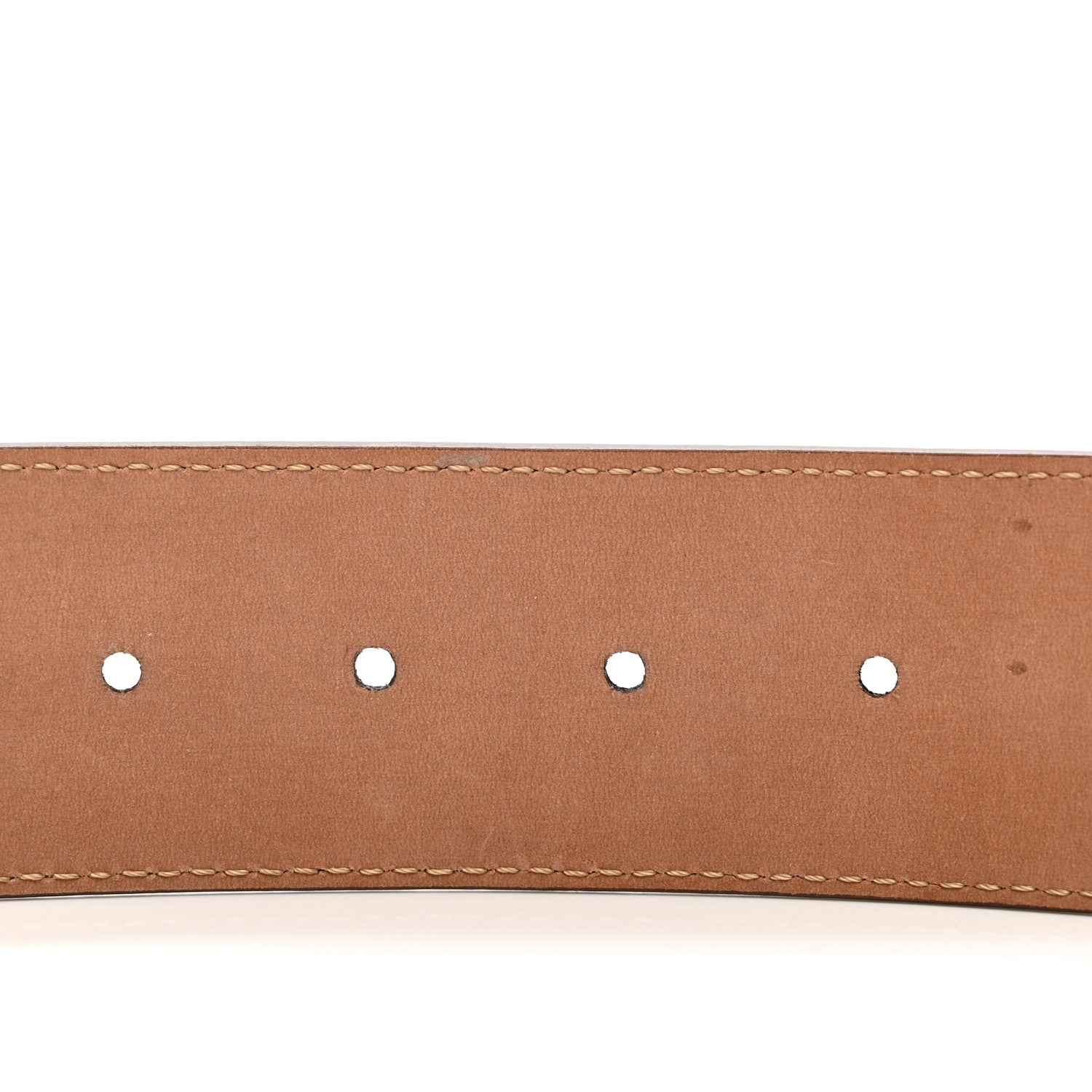 Fendi Vitello Grace FF 1974 Embossed Belt 90 36 Moresco 5 of 5