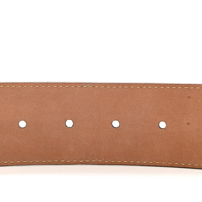 Fendi Vitello Grace FF 1974 Embossed Belt 90 36 Moresco 5 of 5