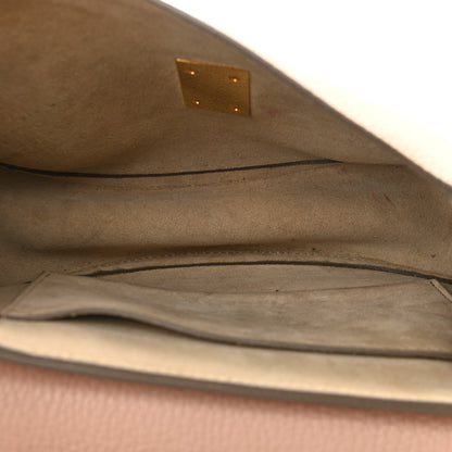 Chloe Grained Lambskin Drew Shoulder Bag Cement Pink 5 of 12