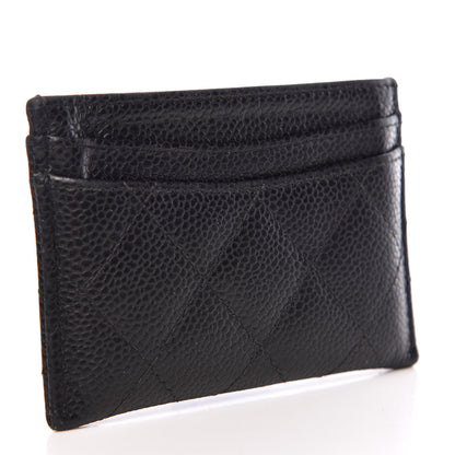 Chanel Caviar Quilted Card Holder Black 3 of 10