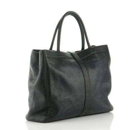 Chanel Calfskin Large Shopping Tote Black 3 of 9