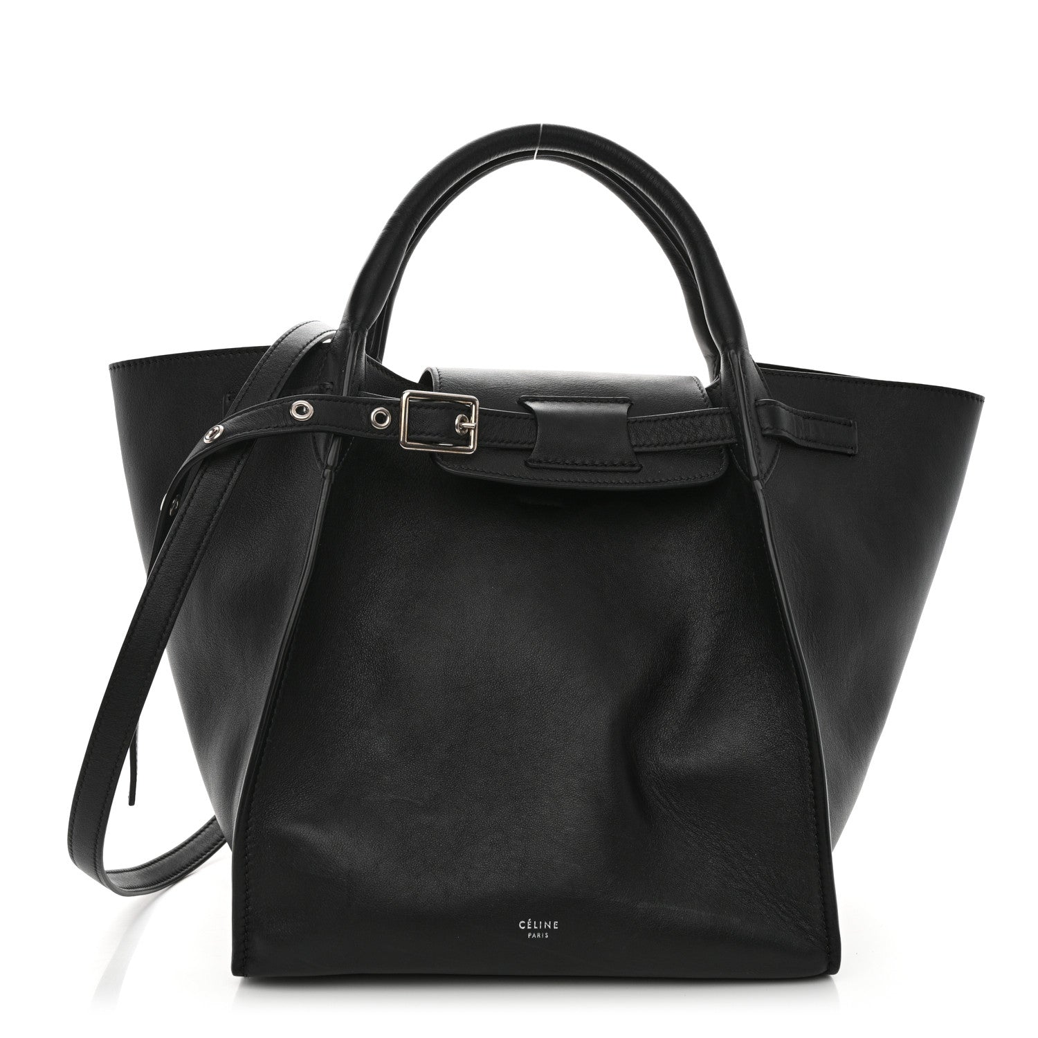 Celine Supple Grained Calfskin Small Big Bag Black 1 of 10