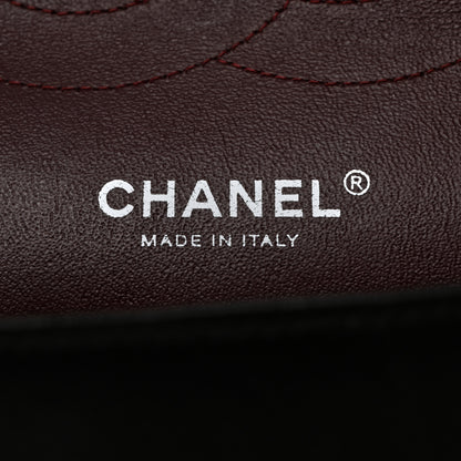 Chanel Lambskin Quilted Jumbo Double Flap Black 6 of 12