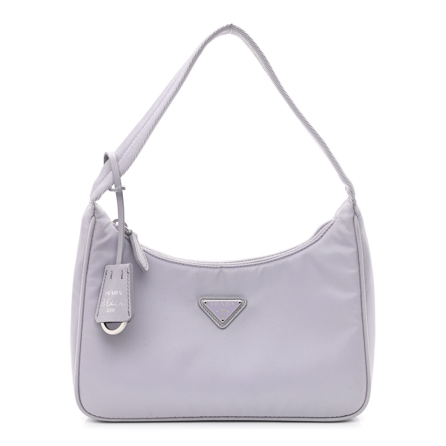 Prada Re-Nylon Saffiano Mini Re-Edition 2000 Bag Glicine 1 of 11
