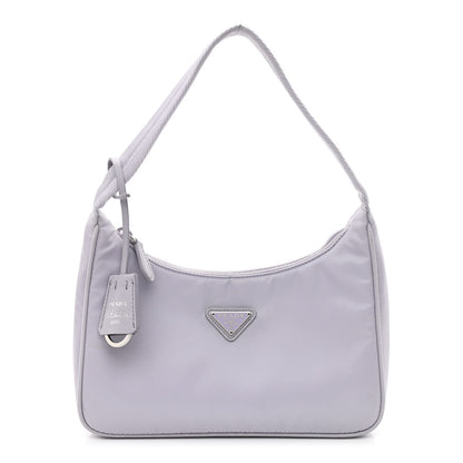 Prada Re-Nylon Saffiano Mini Re-Edition 2000 Bag Glicine 1 of 11