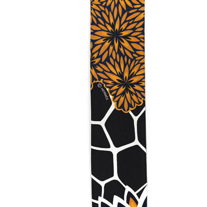 Hermes Silk Three Graces Twilly Black Gold Taupe 4 of 4