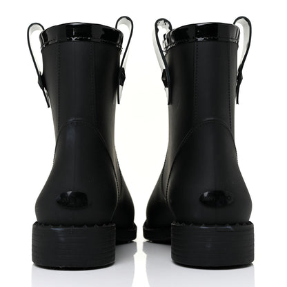 Jimmy Choo Rain Ankle Boots 39 Black 3 of 17