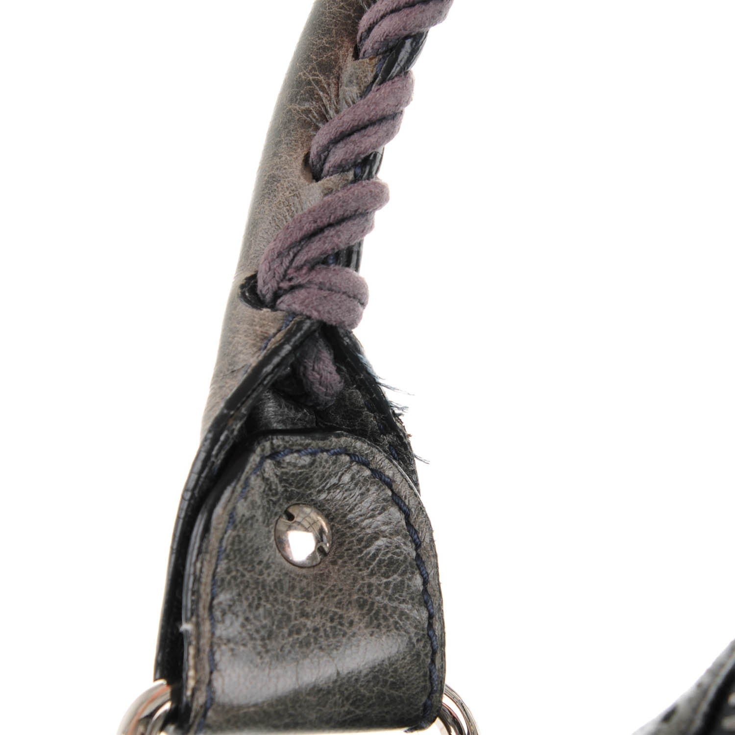 Balenciaga Agneau Giant Brogues Hardware Work Storm 9 of 10