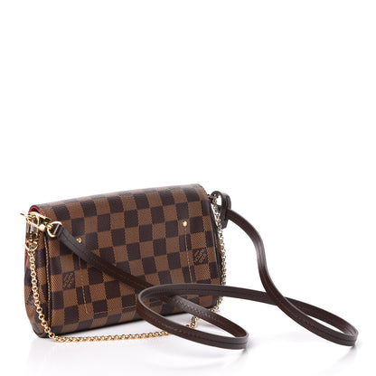 Louis Vuitton Damier Ebene Favorite PM 3 of 8