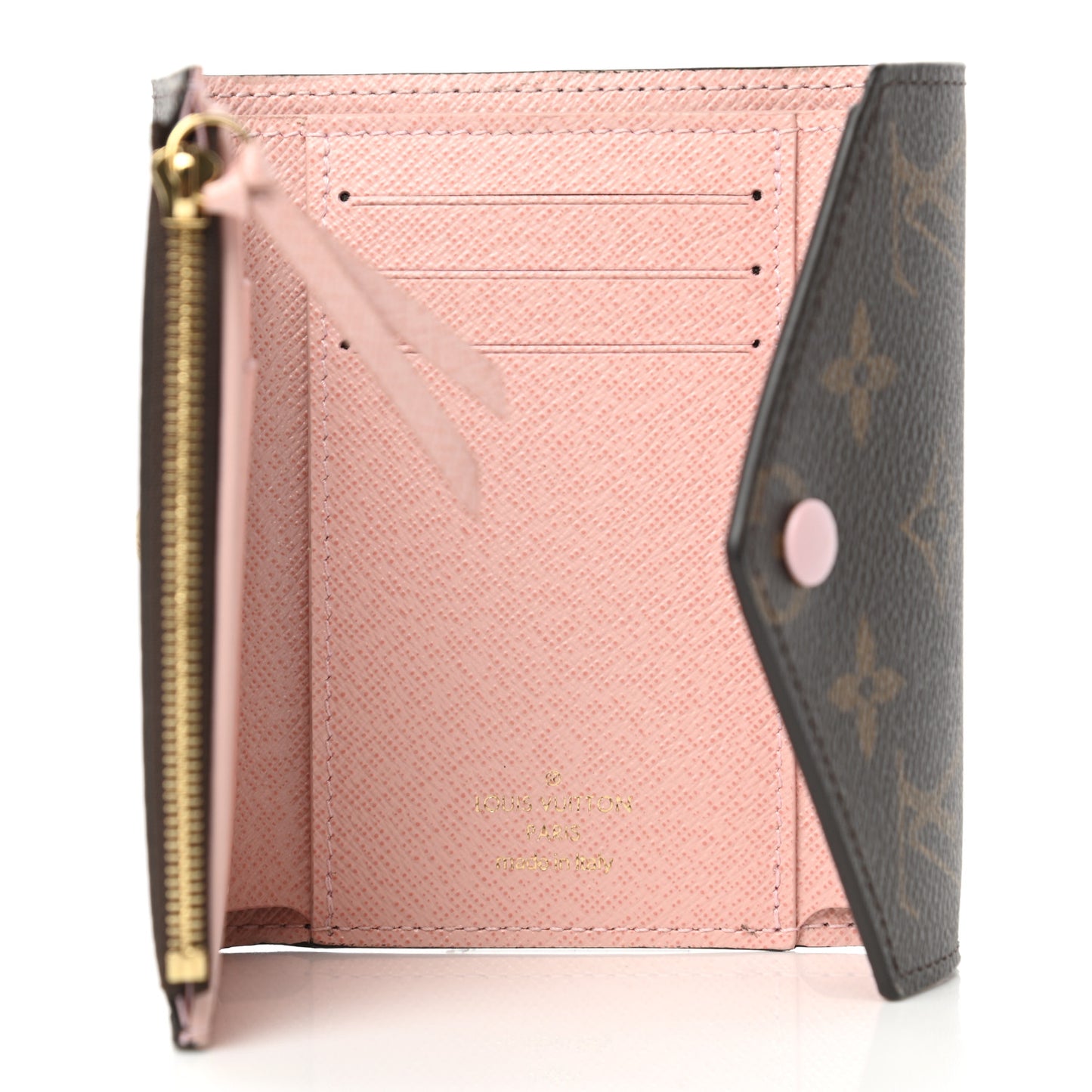 Monogram Victorine Wallet Rose Ballerine