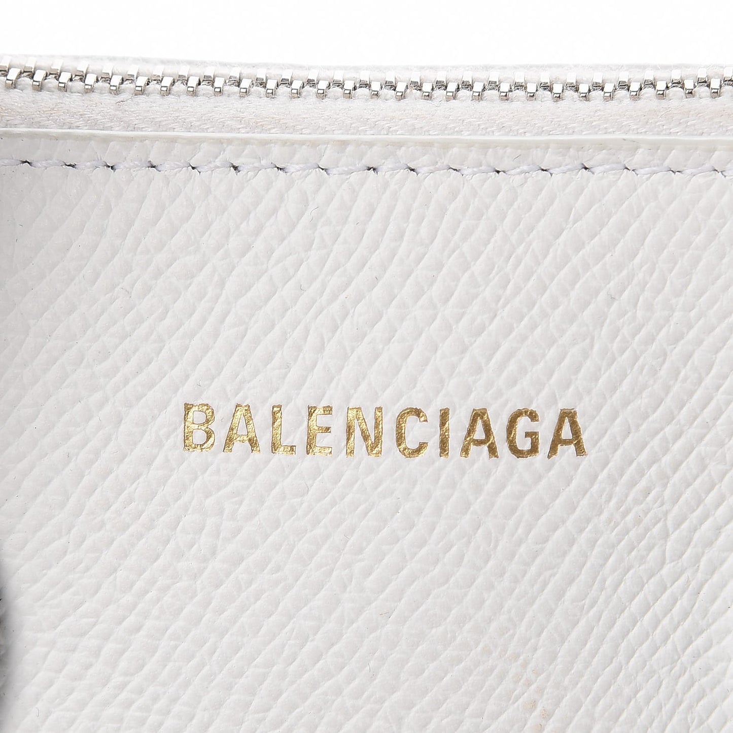 Grained Calfskin XXS Ville Top Handle Bag White Black