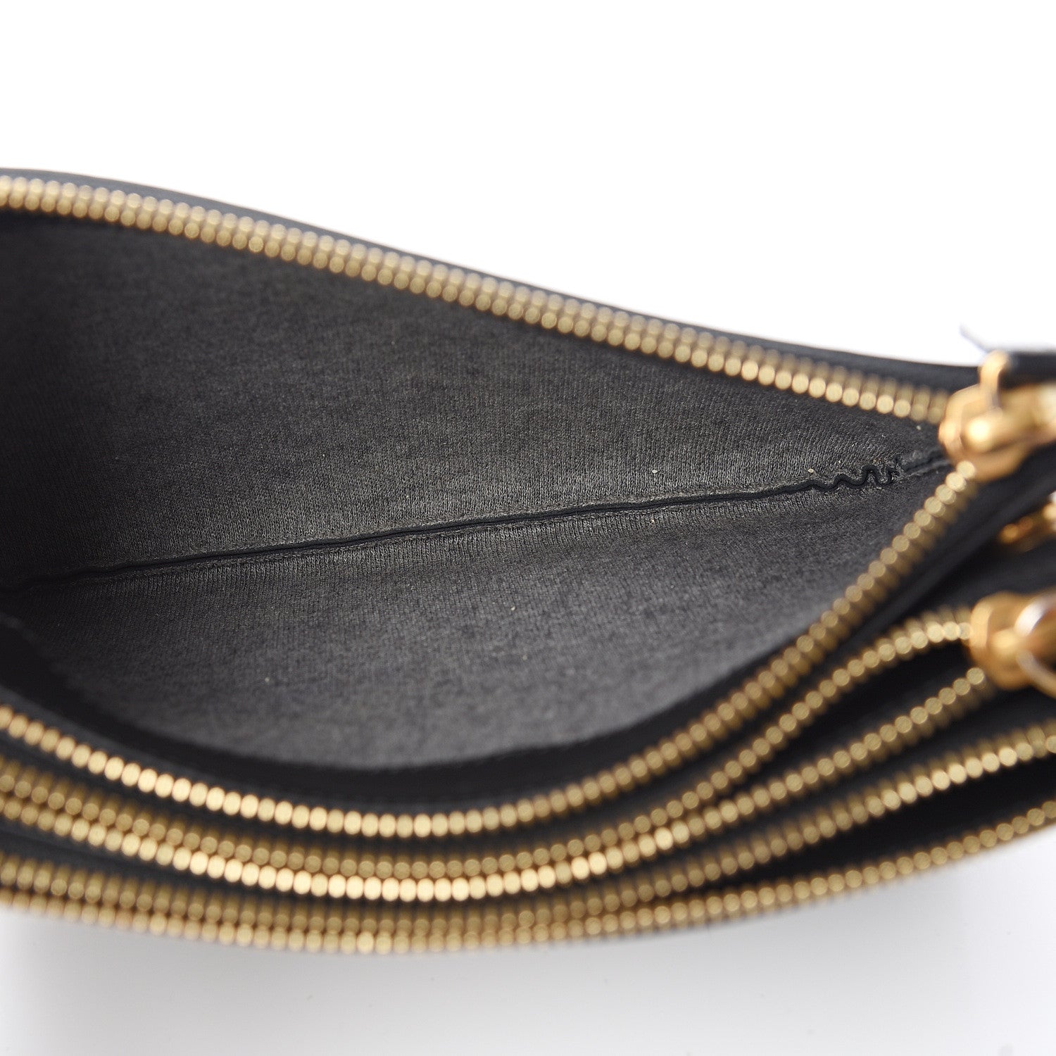 Celine Lambskin Small Trio Crossbody Bag Black 4 of 14