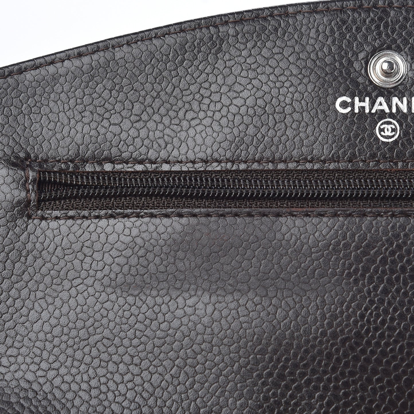 Caviar Timeless CC Wallet On Chain WOC Dark Brown