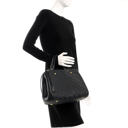 Louis Vuitton Empreinte Montaigne MM Black 3 of 8