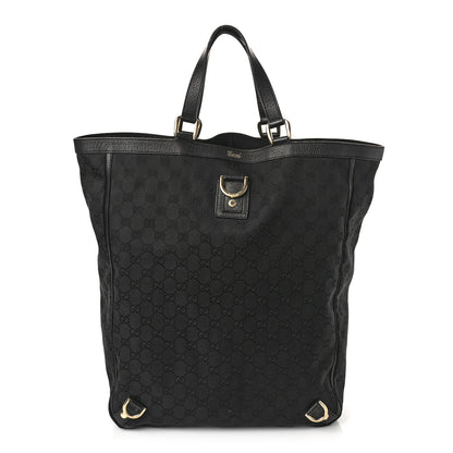Gucci Monogram Abbey Tote Black 1 of 10