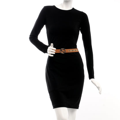 Gucci Monogram Interlocking G Belt 90 36 Tan 2 of 9