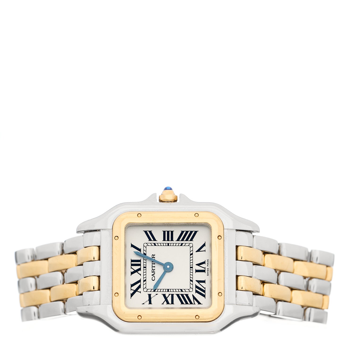 Cartier Stainless Steel 18K Yellow Gold 27mm Panthere Quartz Watch 2 of 4