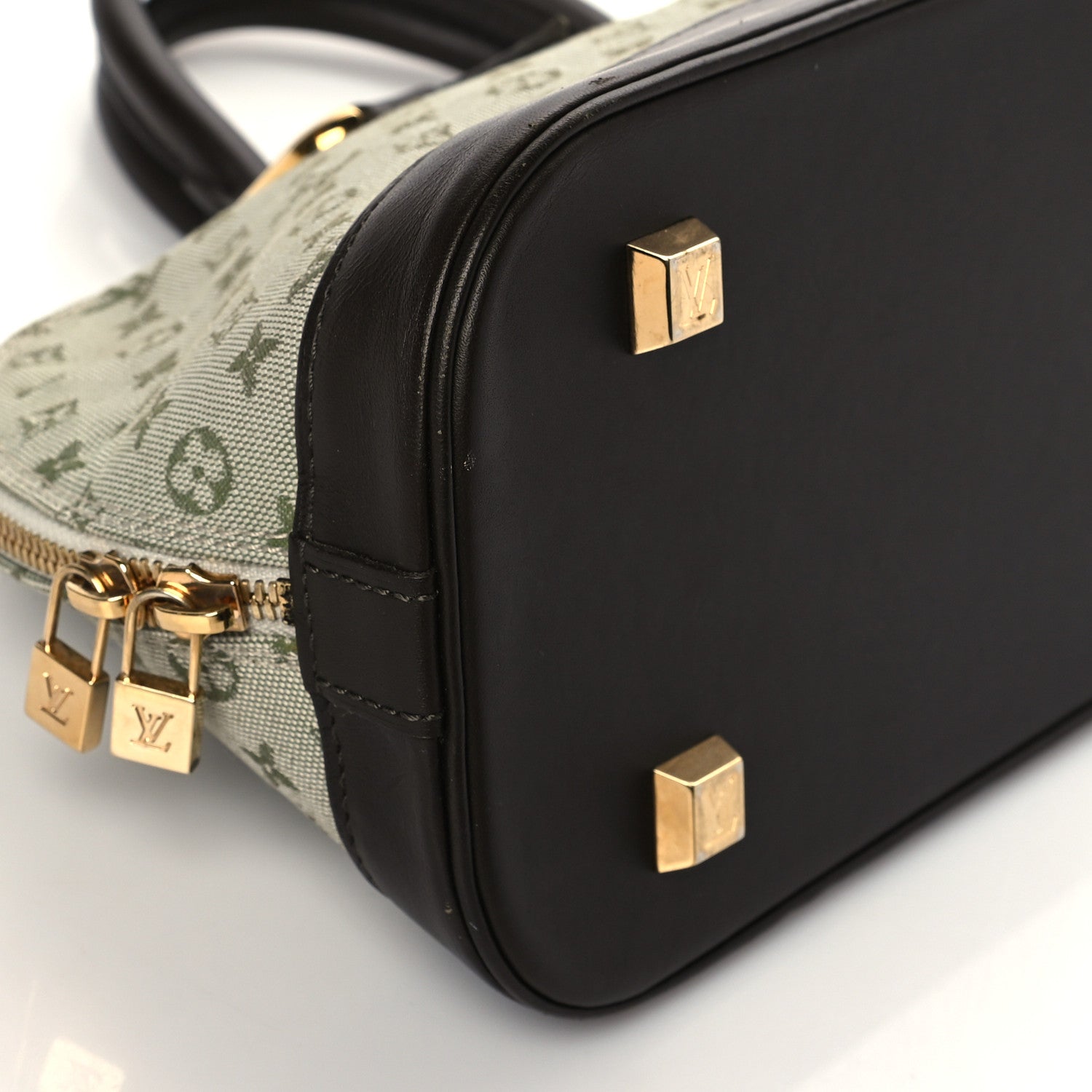 Louis Vuitton Mini Monogram Alma Long Kaki 9 of 10
