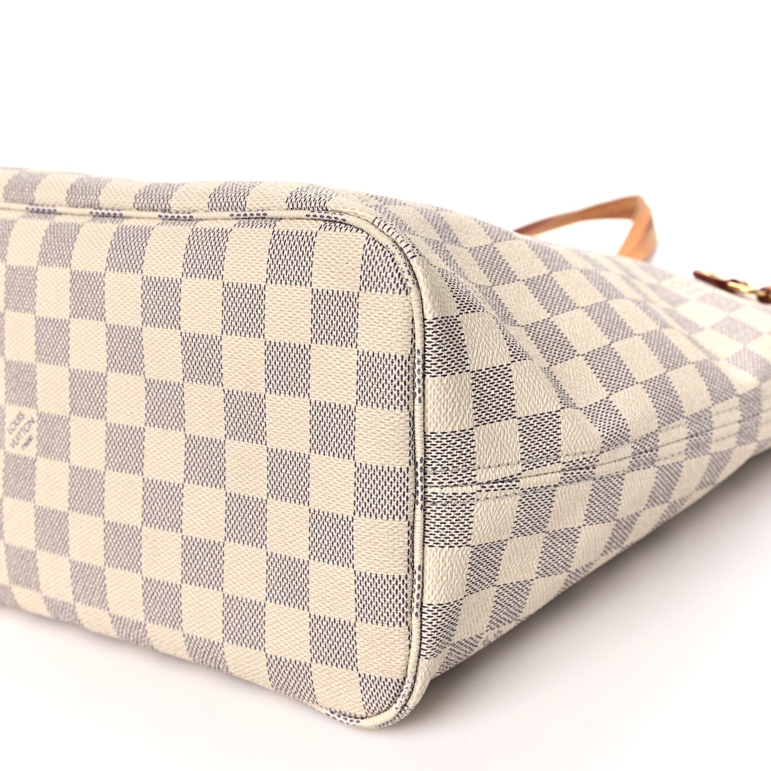 Louis Vuitton Damier Azur Neo Neverfull MM Rose Ballerine 9 of 12