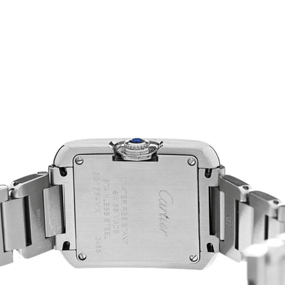 Cartier Stainless Steel 23mm Tank Anglaise Quartz Watch 4 of 5