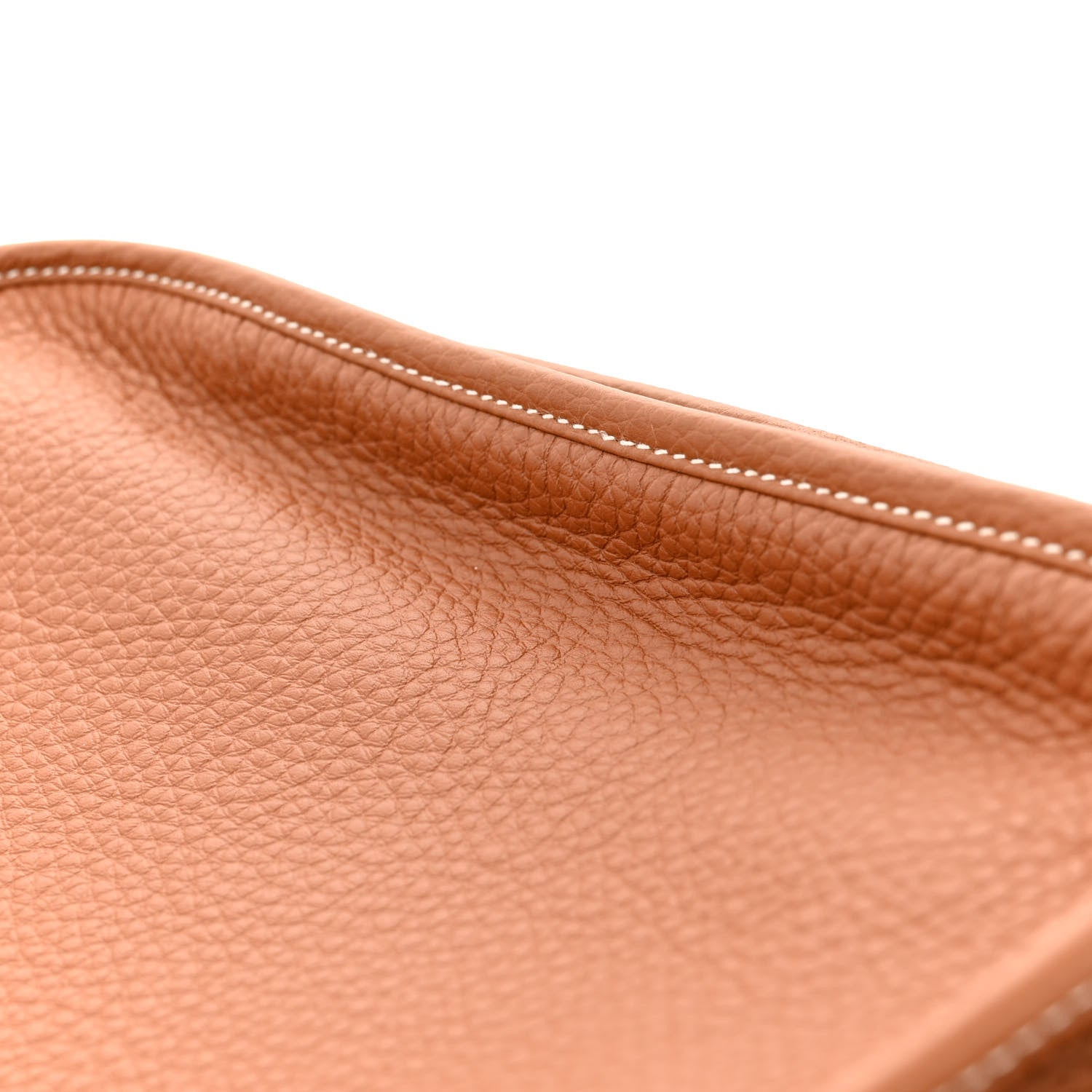 Hermes Taurillon Clemence Evelyne III PM Gold 13 of 14