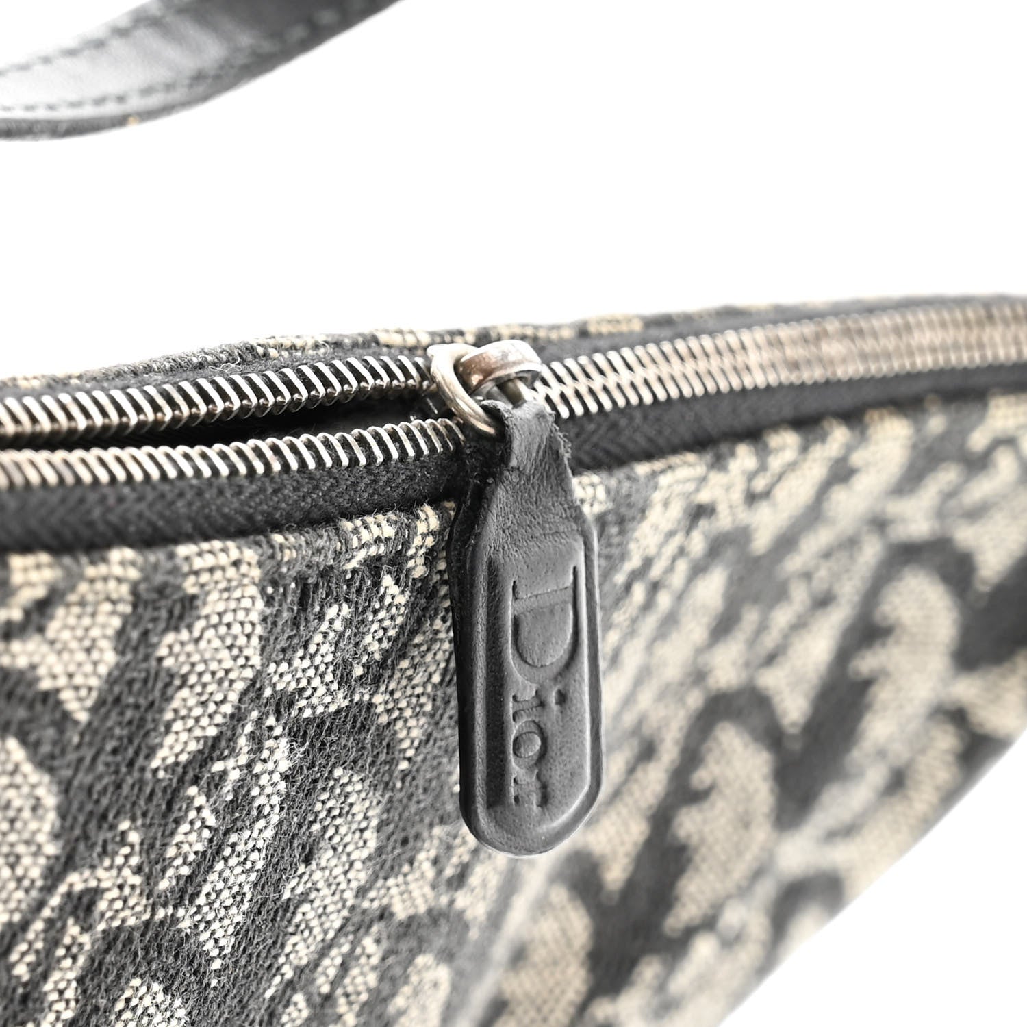 Christian Dior Monogram Mini Saddle Pochette Black 14 of 15