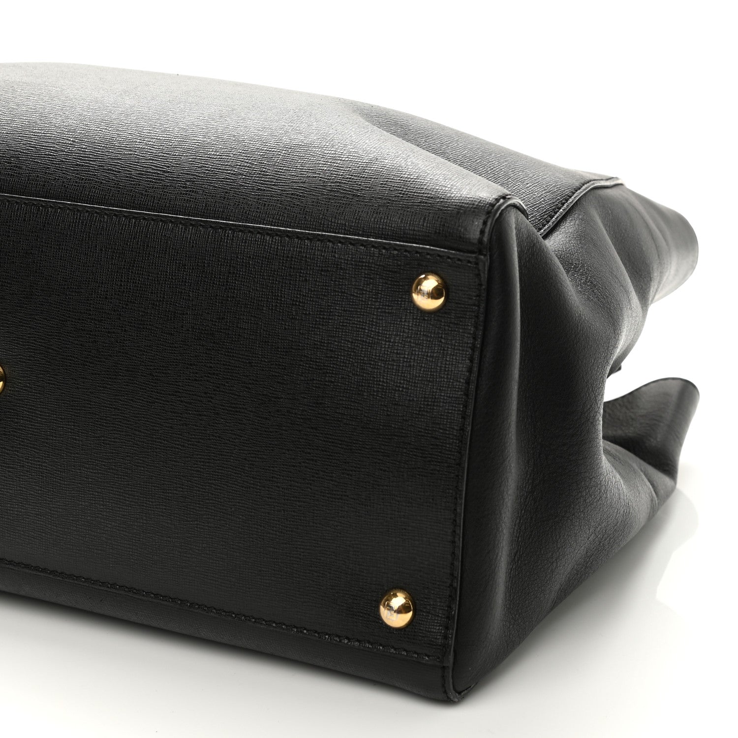 Fendi Vitello Elite Regular 2Jours Tote Black 10 of 10